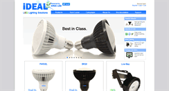 Desktop Screenshot of idealledlight.com